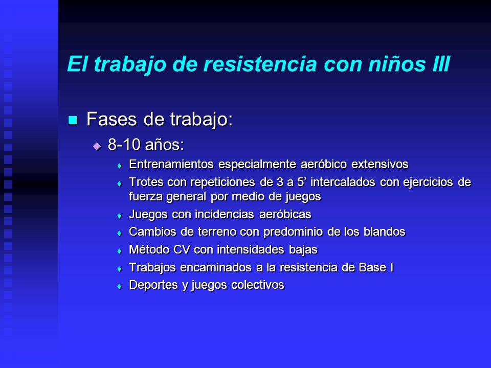 Metodos de entrenamiento para trabajar la resistencia